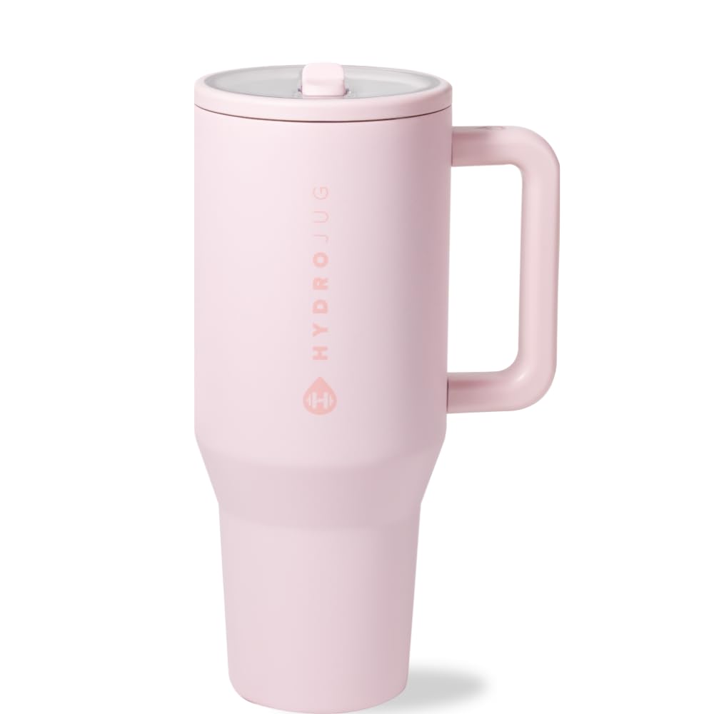 HydroJug Traveler, Insulated Tumbler with Handle & Straw