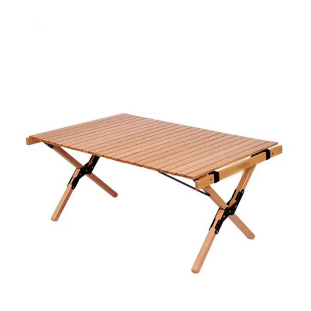 Portable Walnut Folding Camping Table