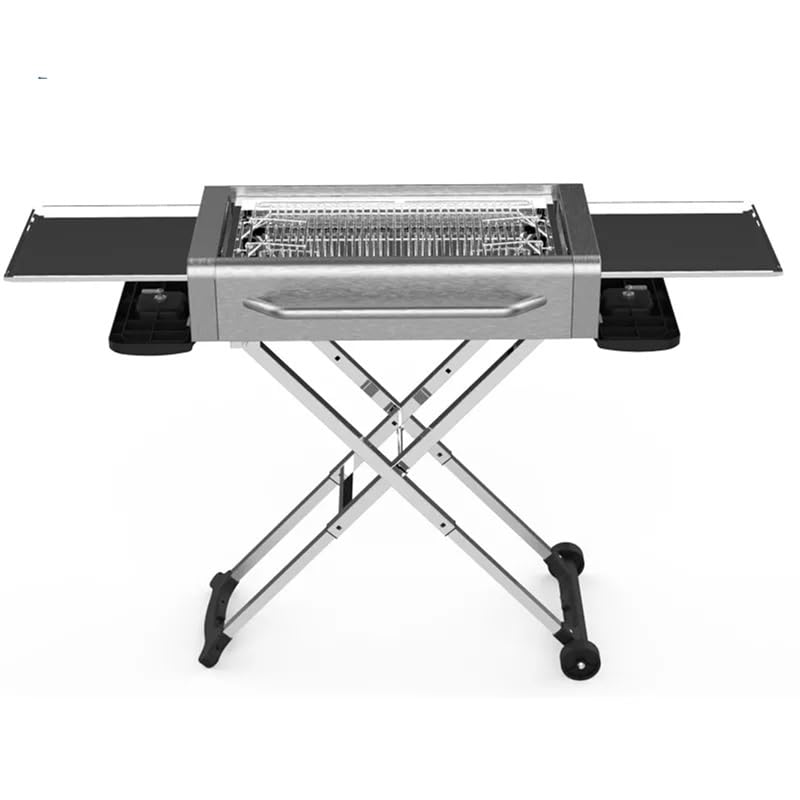 Portable Stainless Steel Charcoal Camping Grill