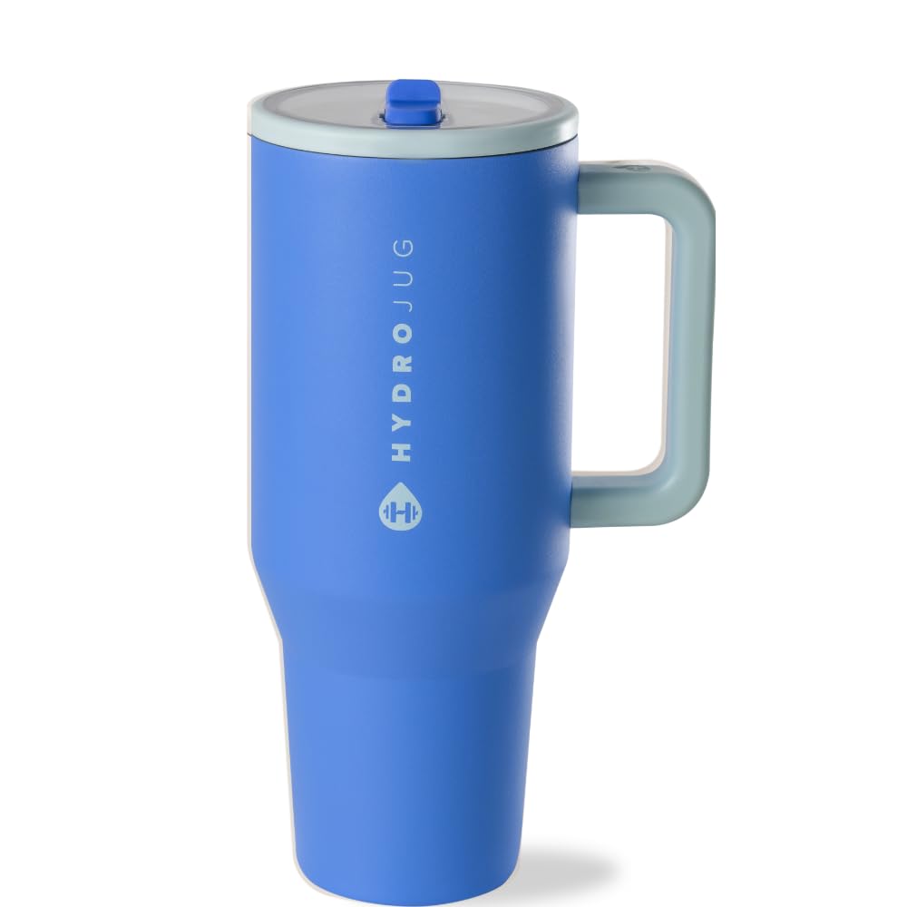 HydroJug Traveler, Insulated Tumbler with Handle & Straw