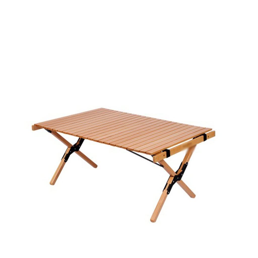 Portable Walnut Folding Camping Table