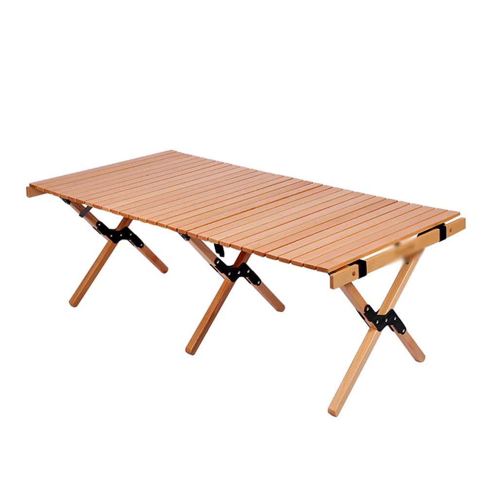 Portable Walnut Folding Camping Table