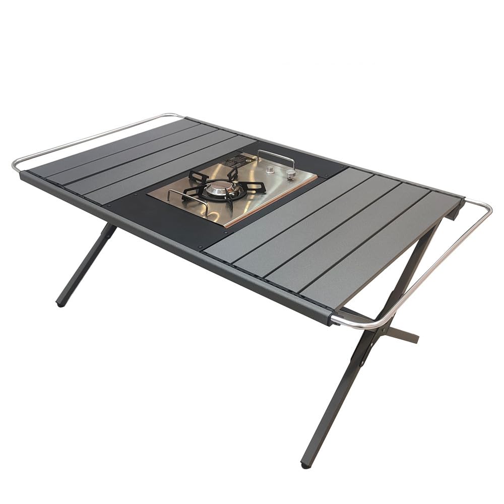 Portable Aluminum Camping Table & Chair Set