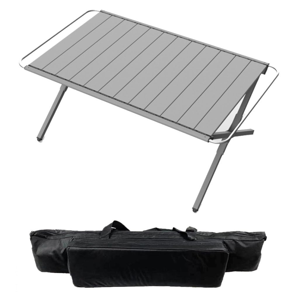 Portable Aluminum Camping Table & Chair Set