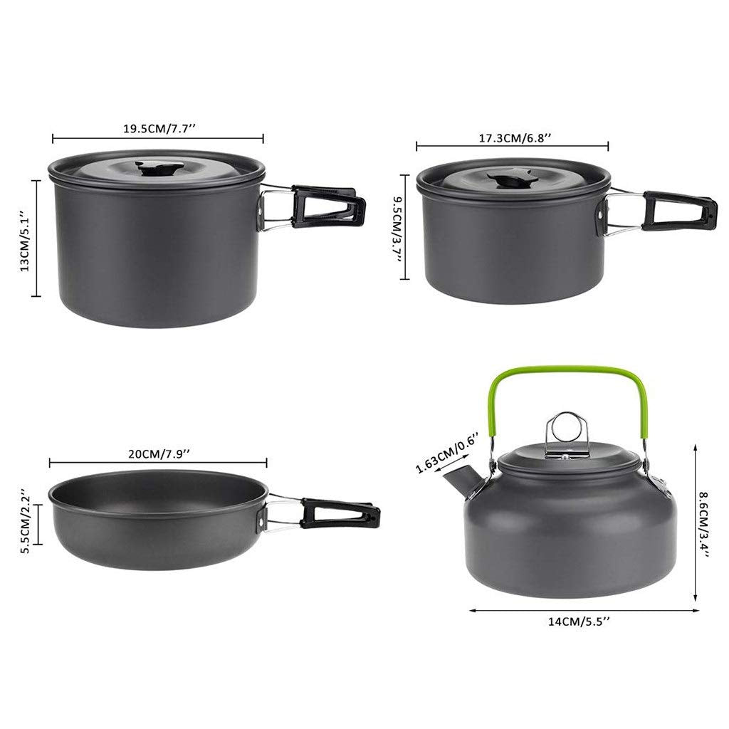 Nonstick Camping Cookware Set