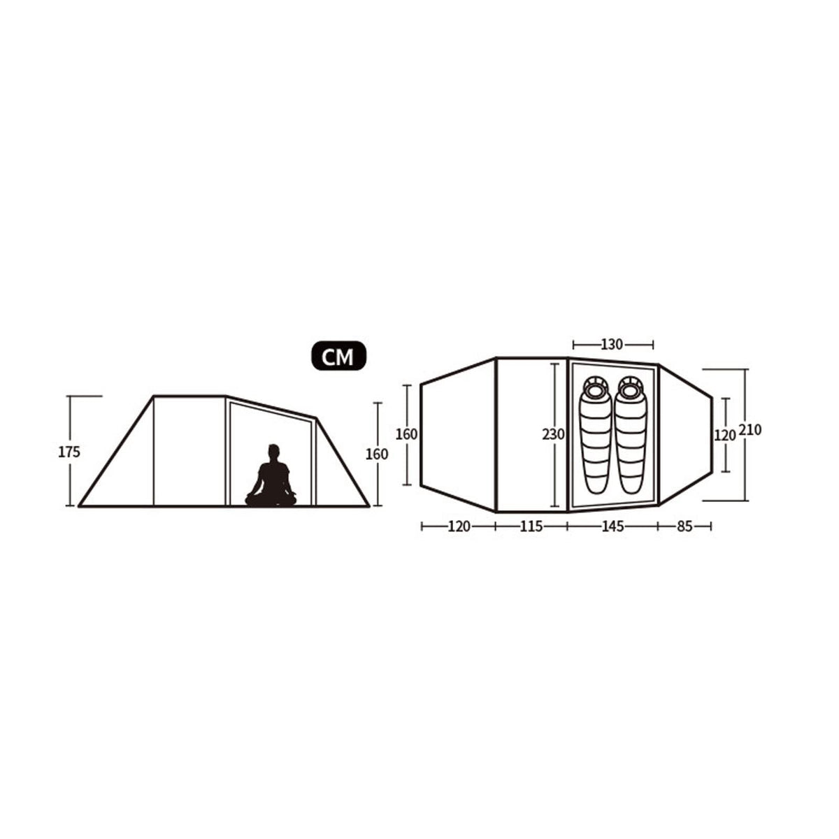 Camping Tent Motorcycle Outdoor Camping Riding Self