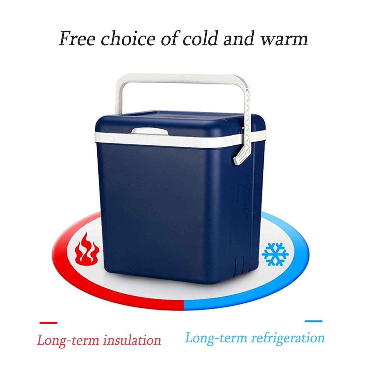 Portable Insulated Cooler with Wheels