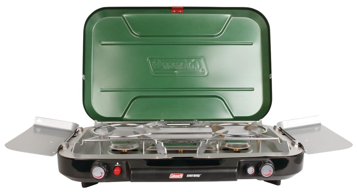 3-Burner Propane Camping Stove with Ignition