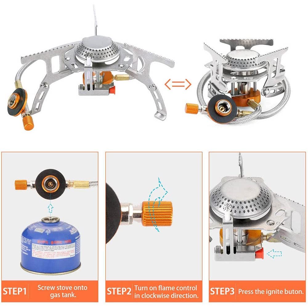 Camping Cookware & Stove Set
