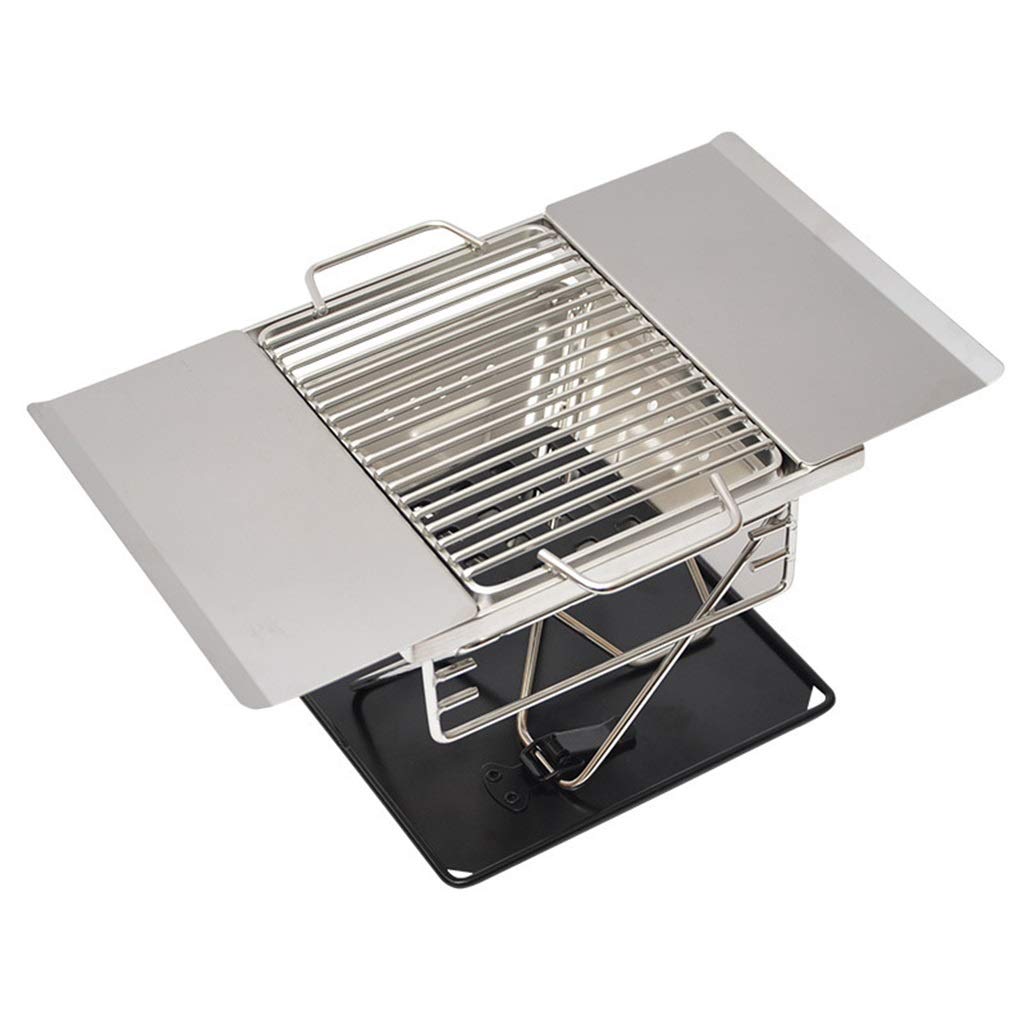 Portable Stainless Steel Folding Charcoal Grill