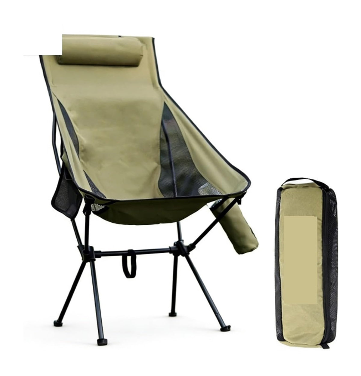 Ultralight High-Back Folding Camping Chair