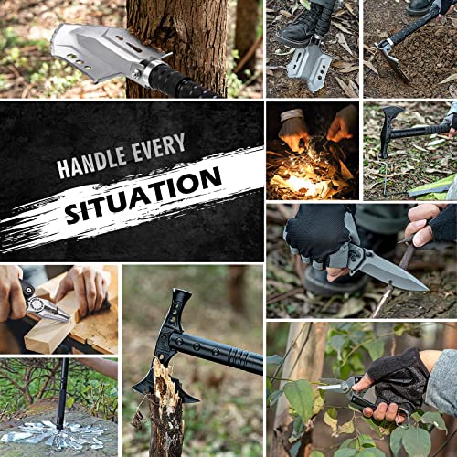 Camping Shovel Axe Outdoor Survival Shovel Set with High Carbon Steel