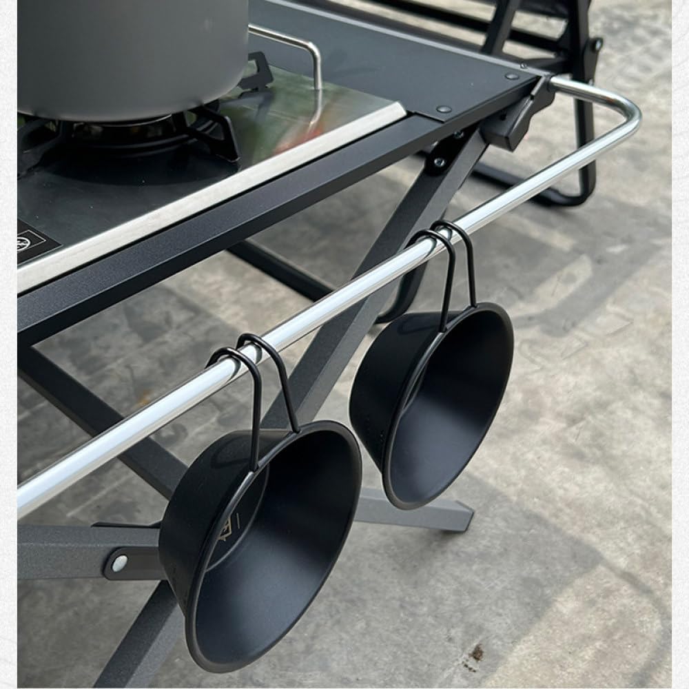 Portable Aluminum Camping Table & Chair Set