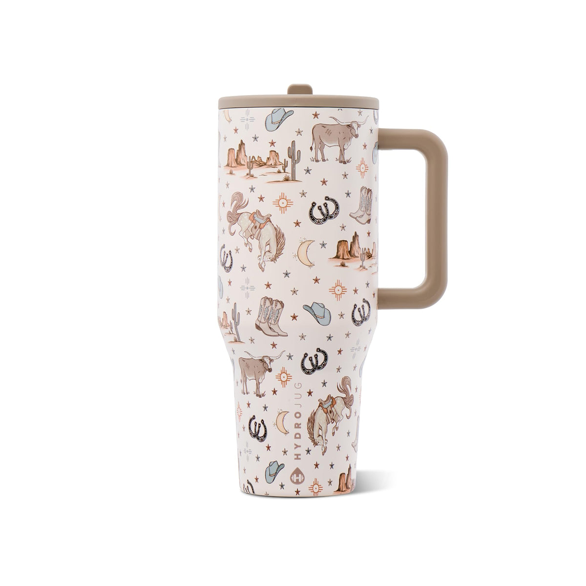HydroJug Traveler, Insulated Tumbler with Handle & Straw