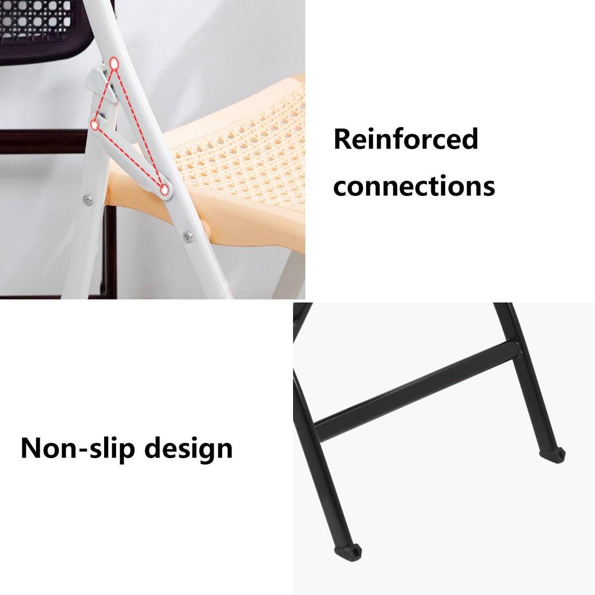 Portable Folding Stool 150kg Capacity
