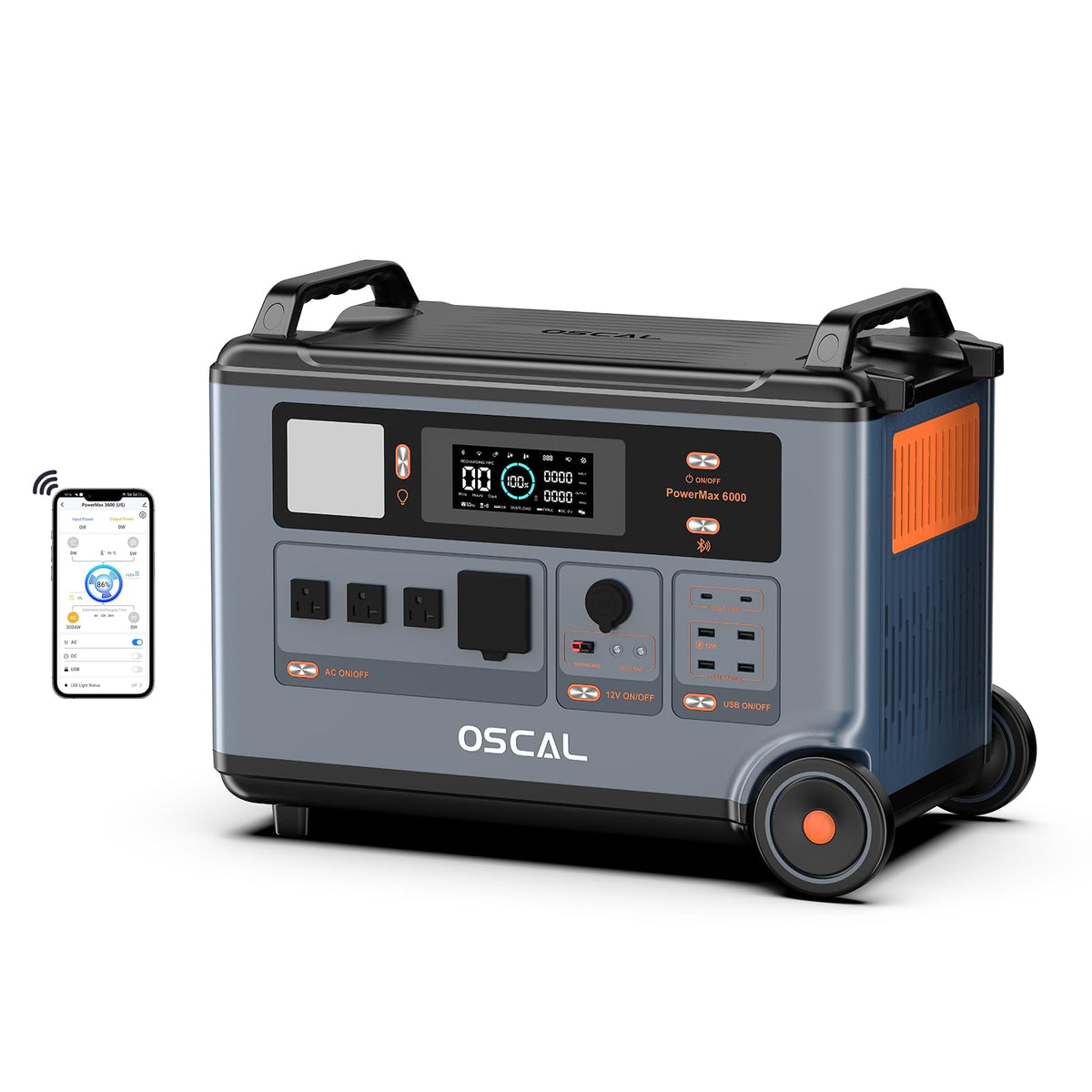PowerMax 6000,6000W Solar Generator, Home 02