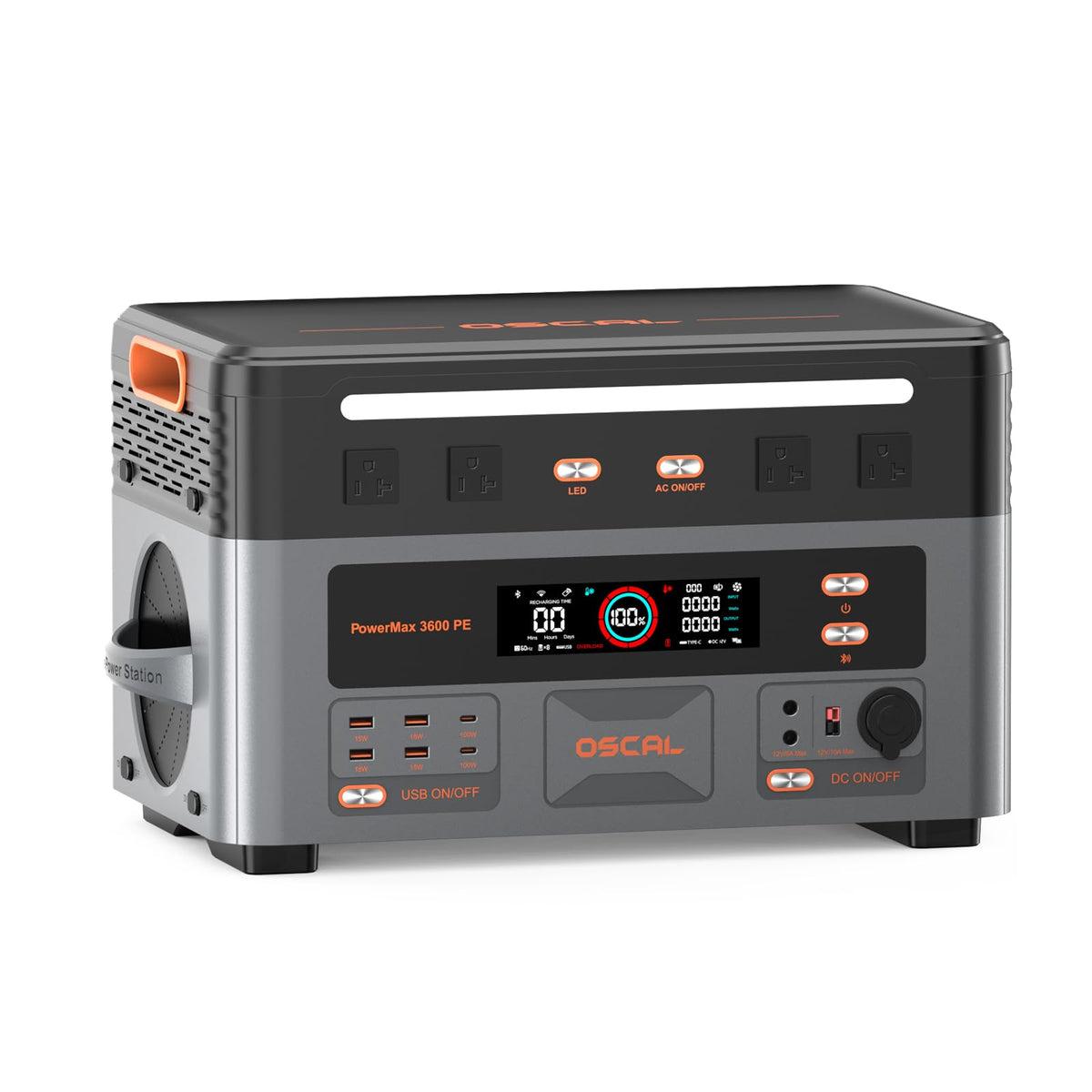 PowerMax 3600 PE Portable Power Station 02