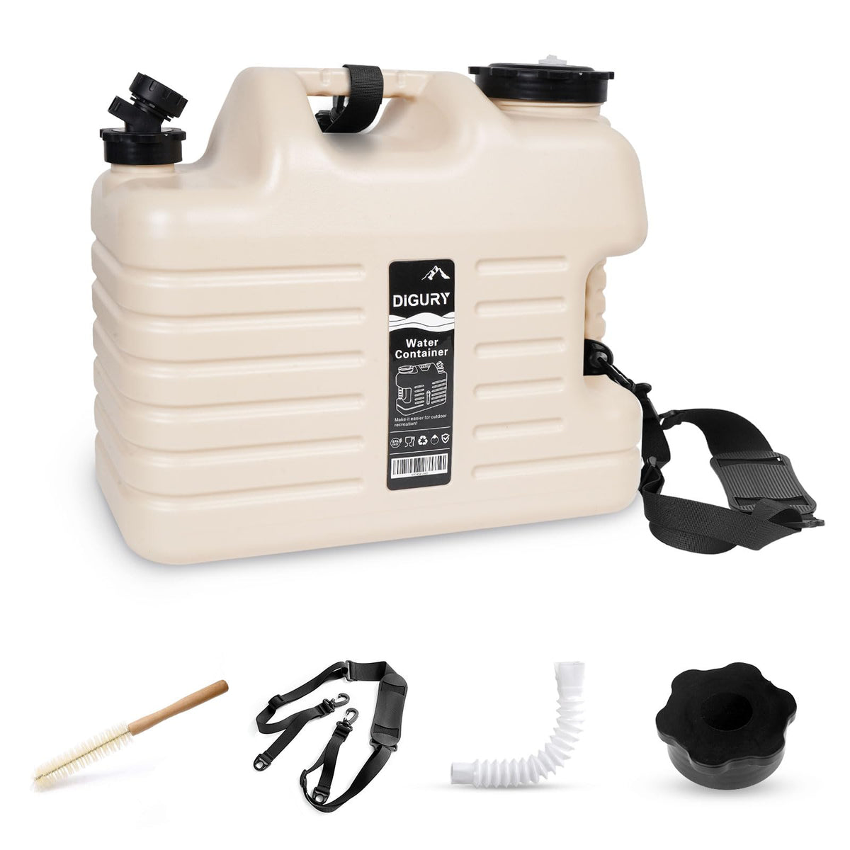 5-Gallon Camping Water Container with Spigot