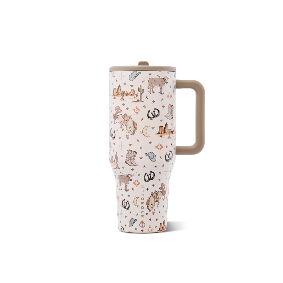 HydroJug Traveler, Insulated Tumbler with Handle & Straw