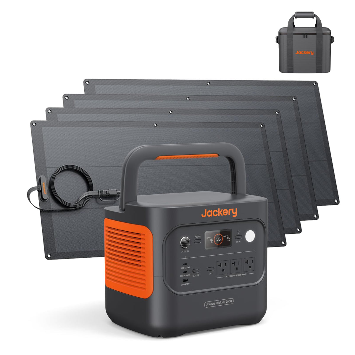 2042Wh LiFePO4 Portable Power Station