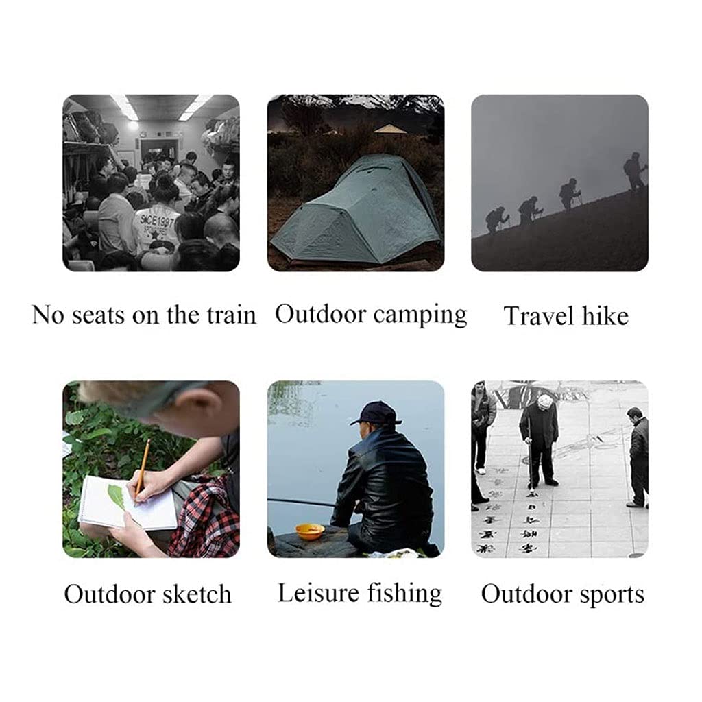 Portable Folding Camping Chair with Backrest