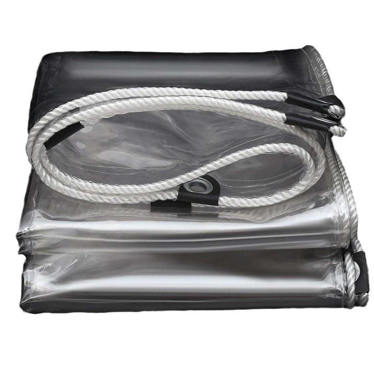 Clear Waterproof Tarp with Grommets
