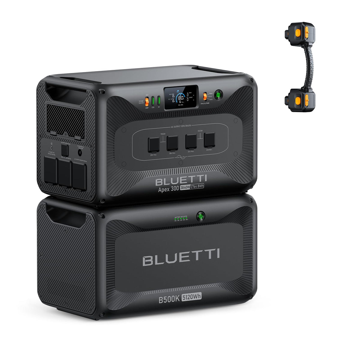 BLUETTI Solar Generator Apex 300, 2764.8Wh LFP Battery Backup