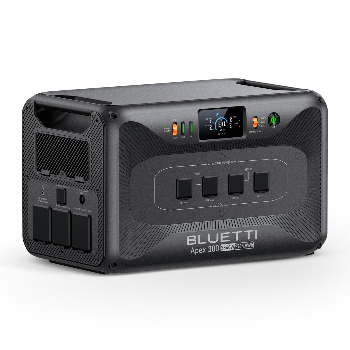 BLUETTI Solar Generator Apex 300, 2764.8Wh LFP Battery Backup