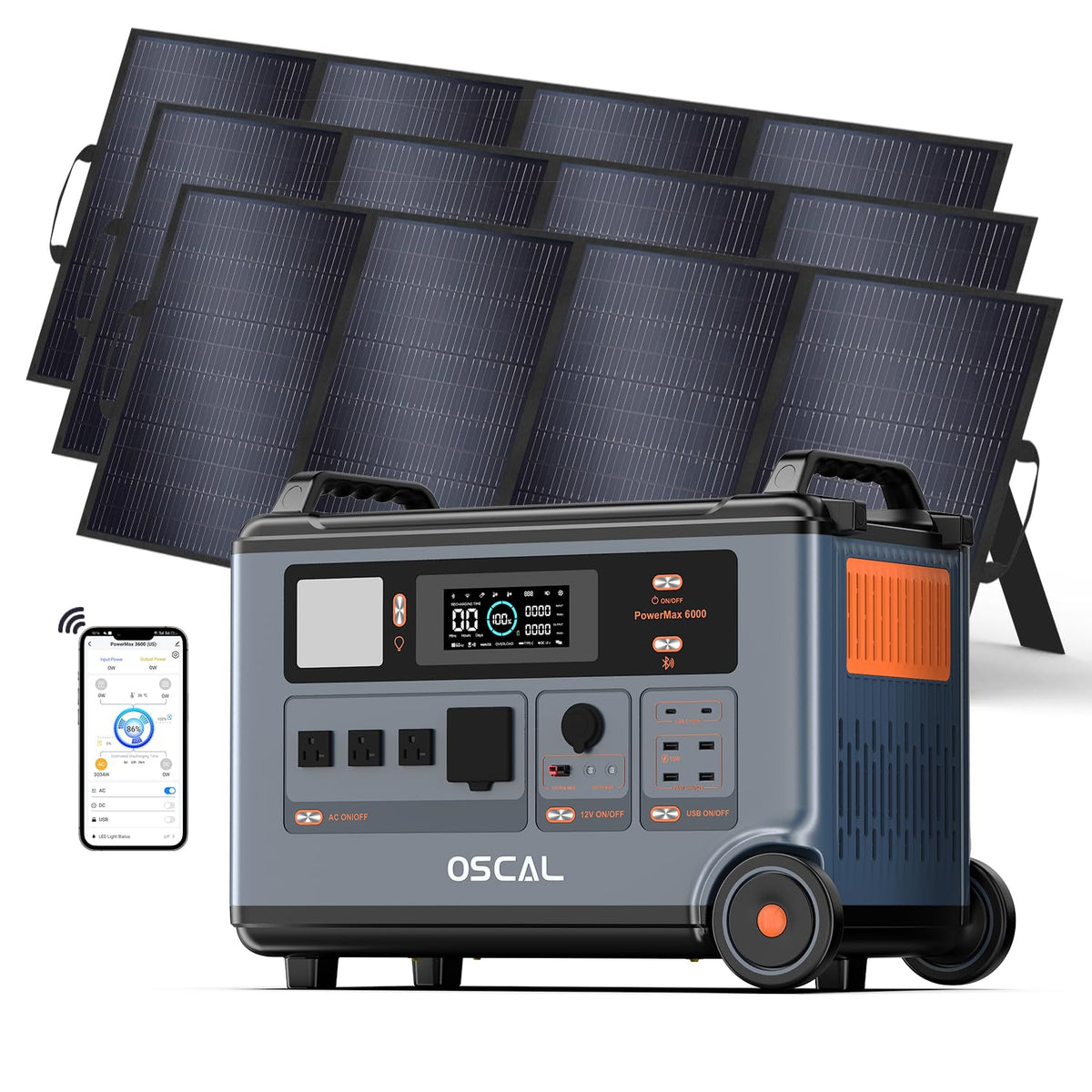 PowerMax 6000,6000W Solar Generator, Home 02