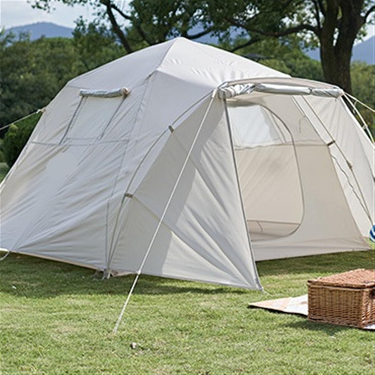 Outdoor Camping Canopy Tent with Storm Protection