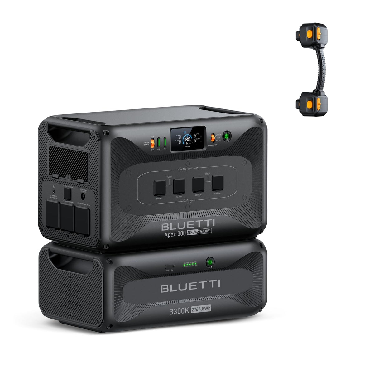 BLUETTI Solar Generator Apex 300, 2764.8Wh LFP Battery Backup