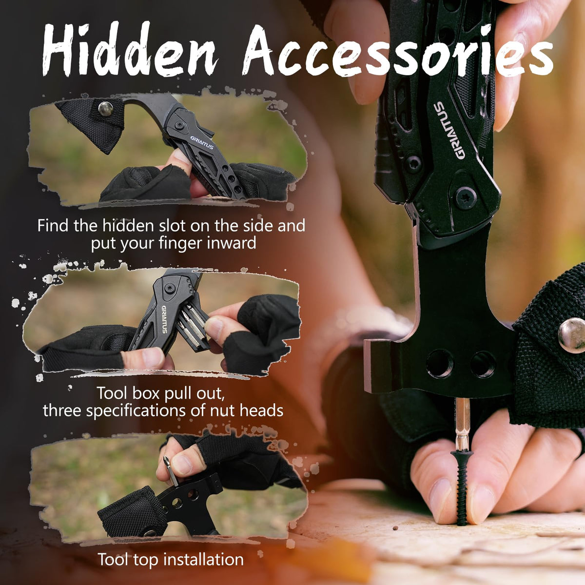 16-in-1 Camping Survival Multitool
