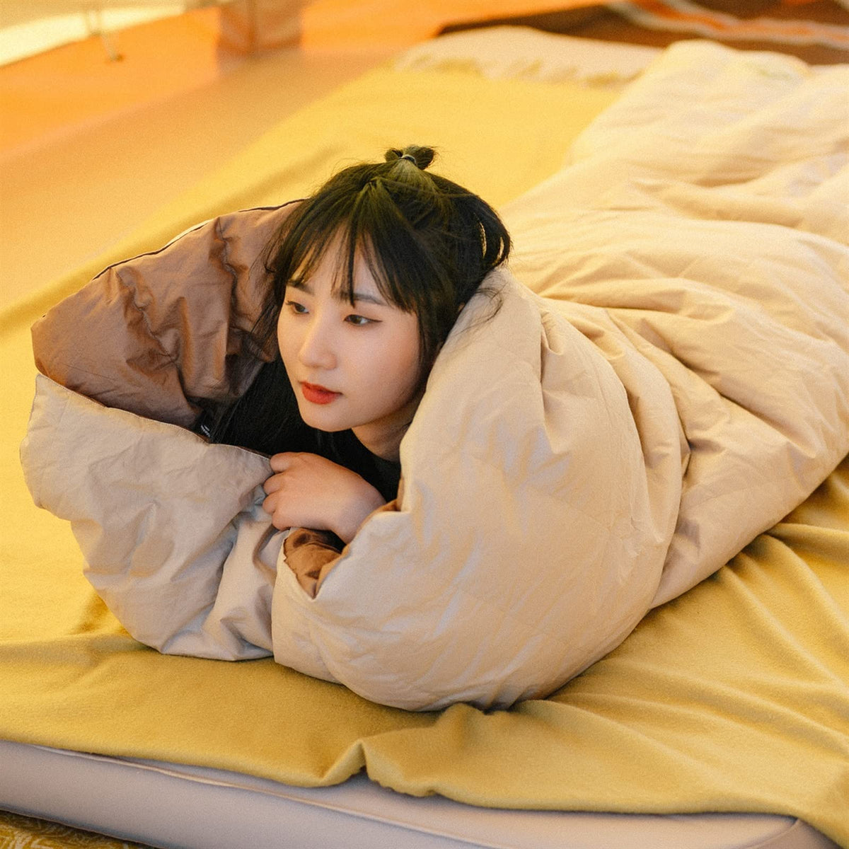 Ultralight Goose Down Winter Sleeping Bag