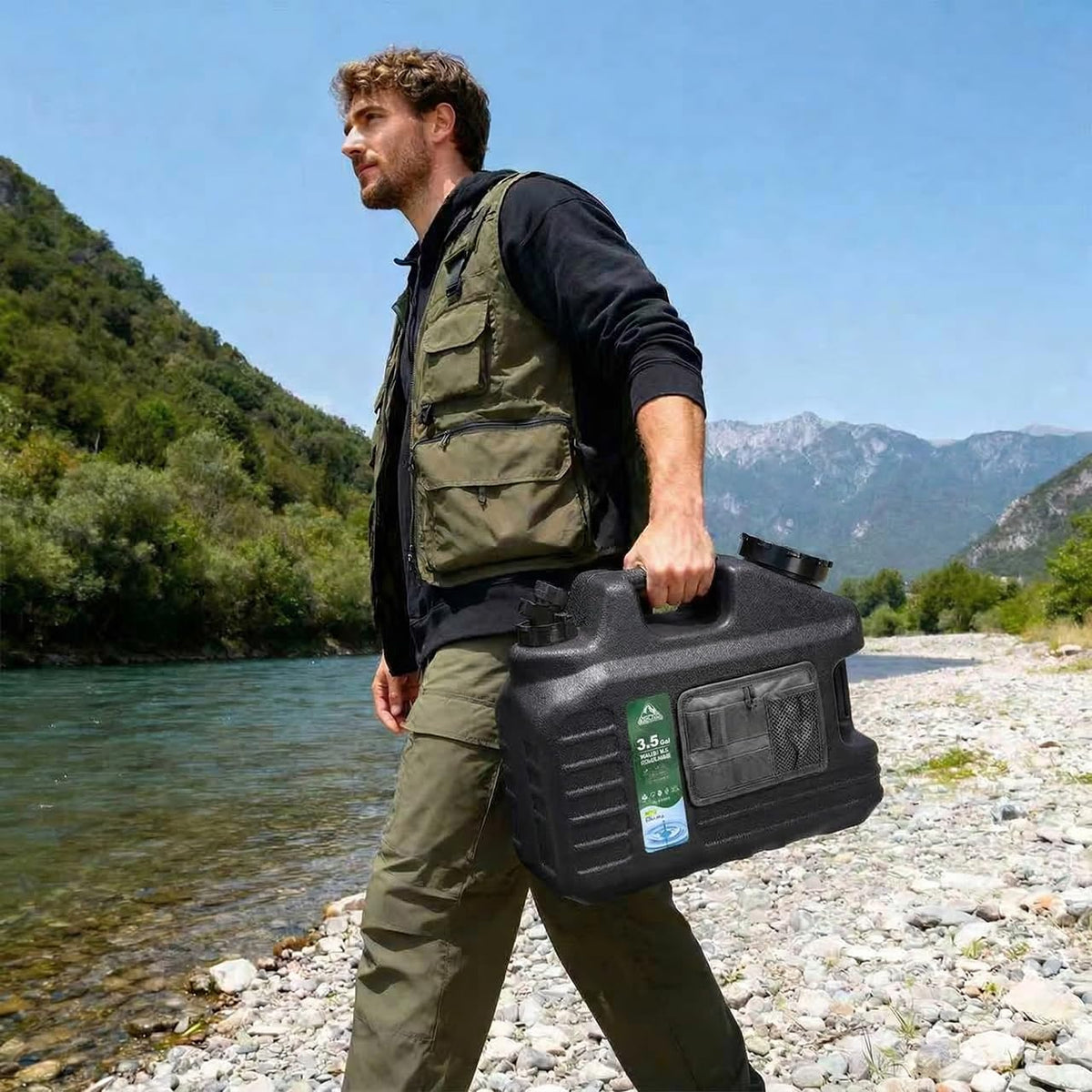 Portable Camping Water Jug with Spigot