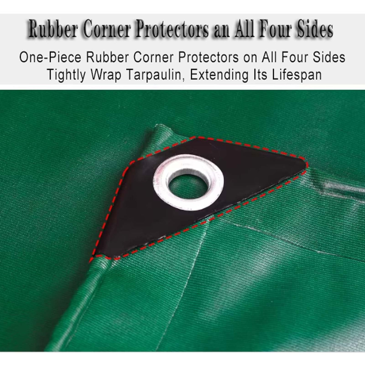Protective Camping Tarp & Sunshade Canopy