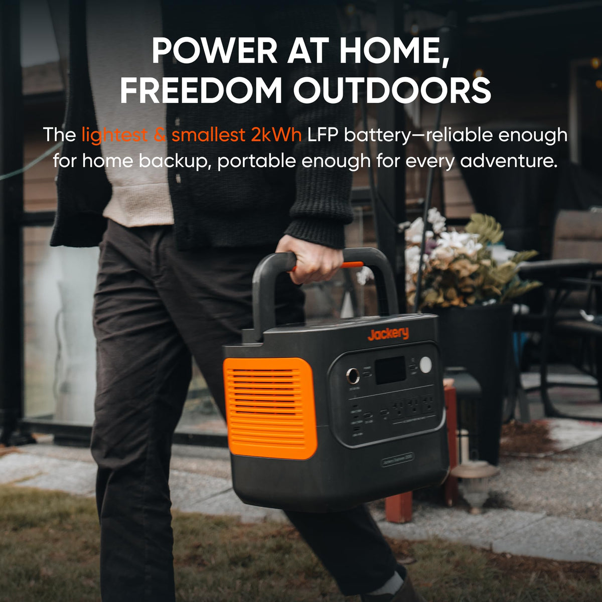 2042Wh LiFePO4 Portable Power Station