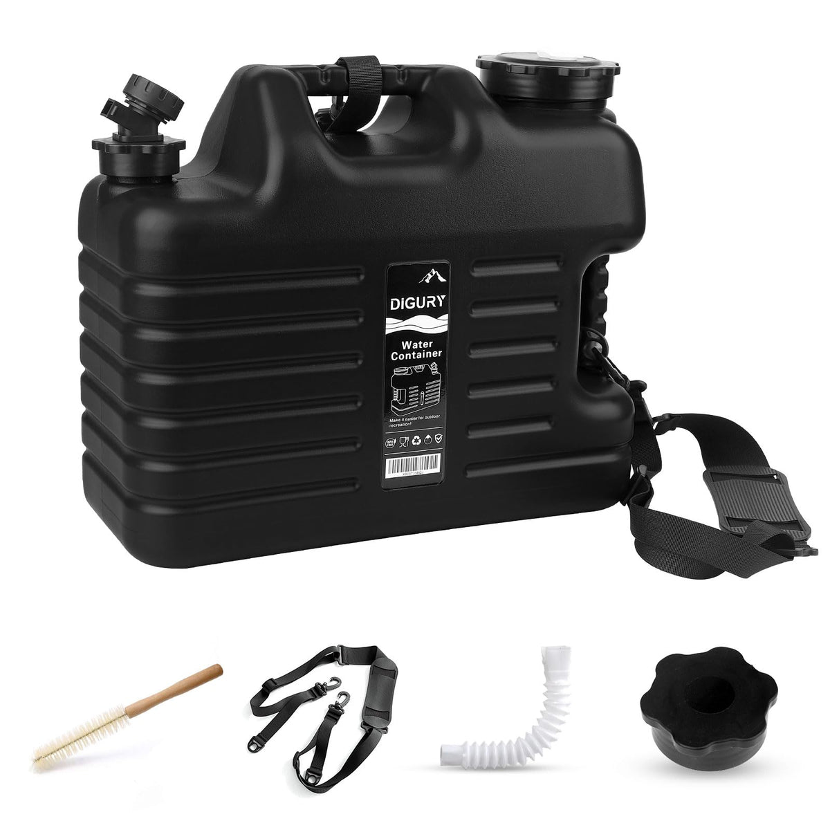 5-Gallon Camping Water Container with Spigot