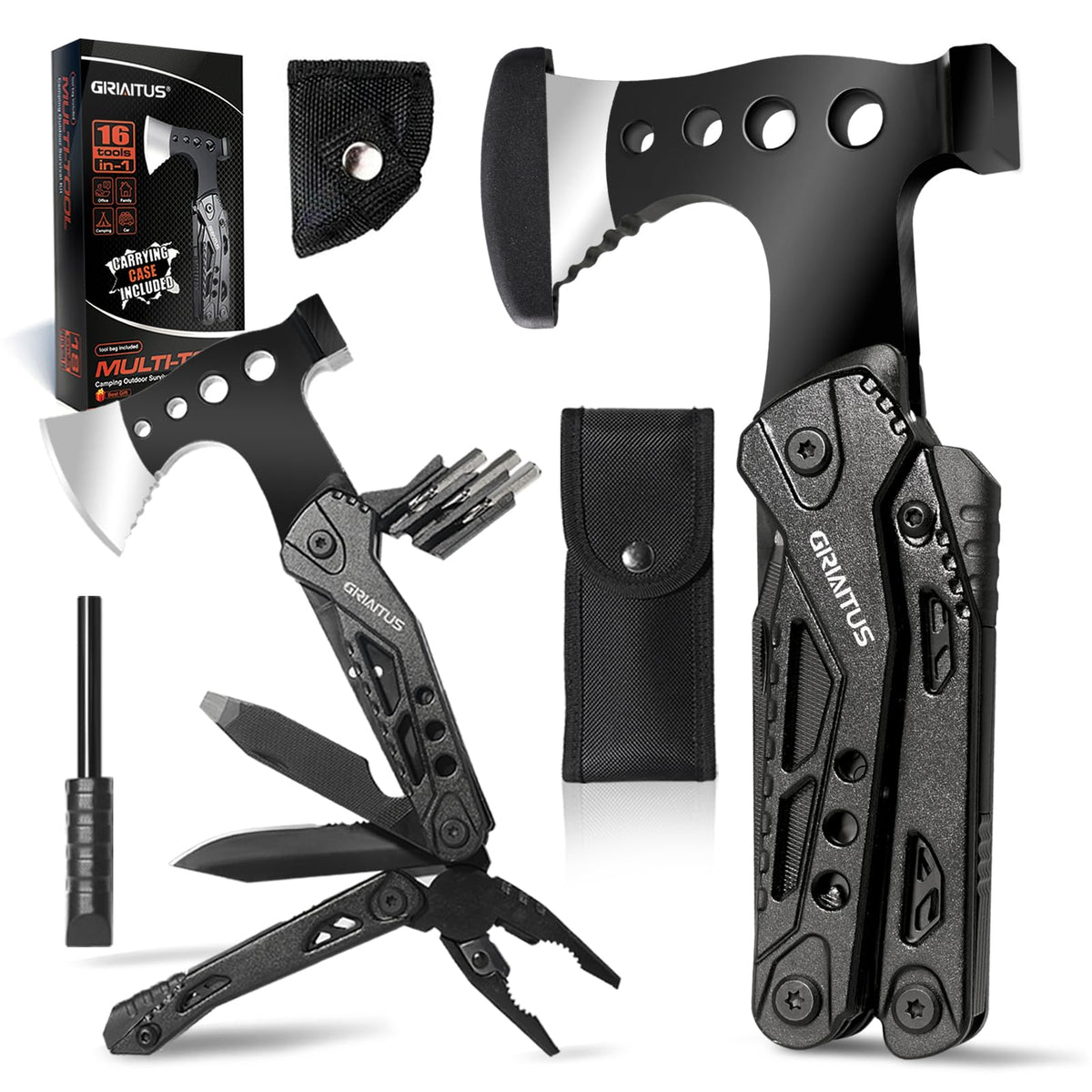 16-in-1 Camping Survival Multitool