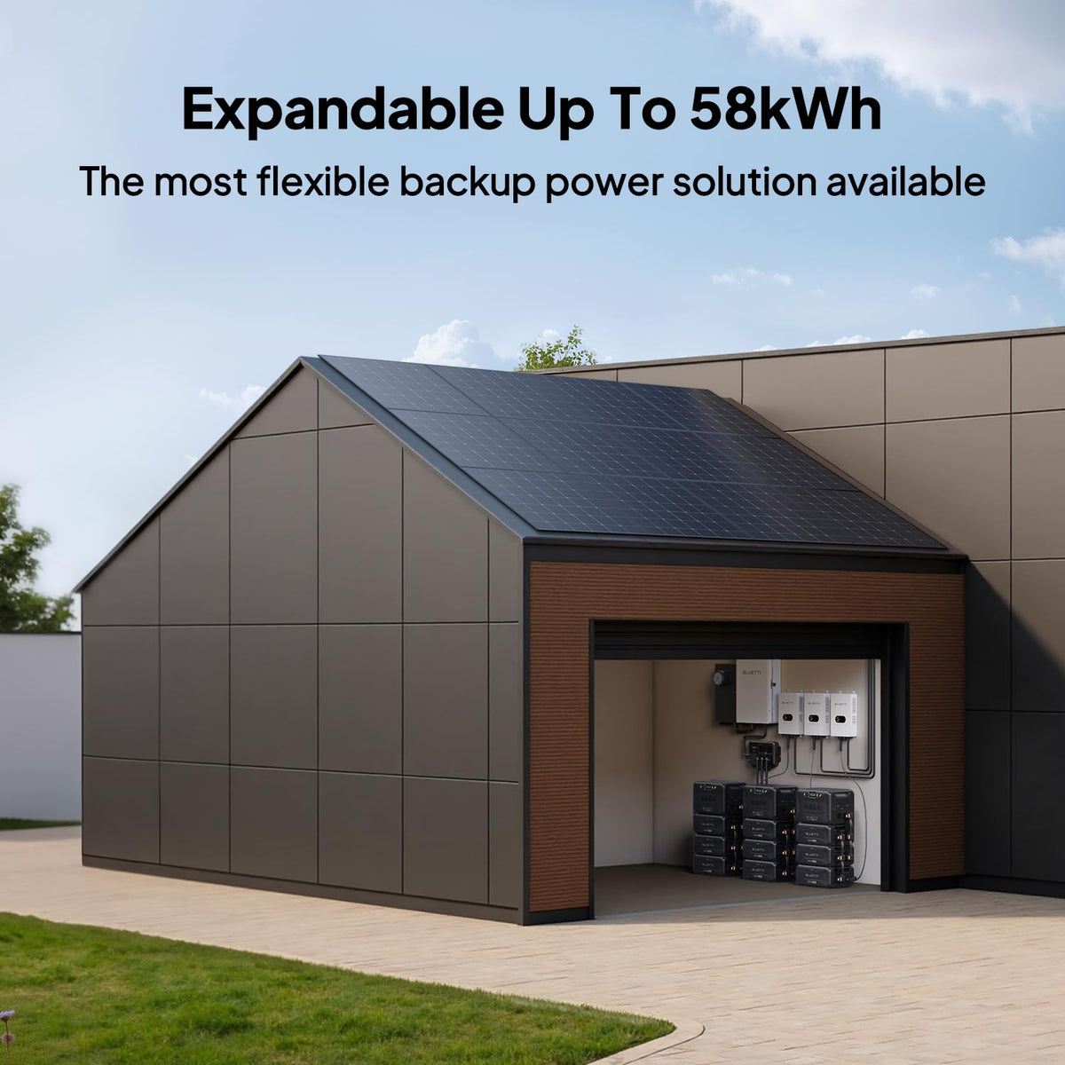 BLUETTI Solar Generator Apex 300, 2764.8Wh LFP Battery Backup