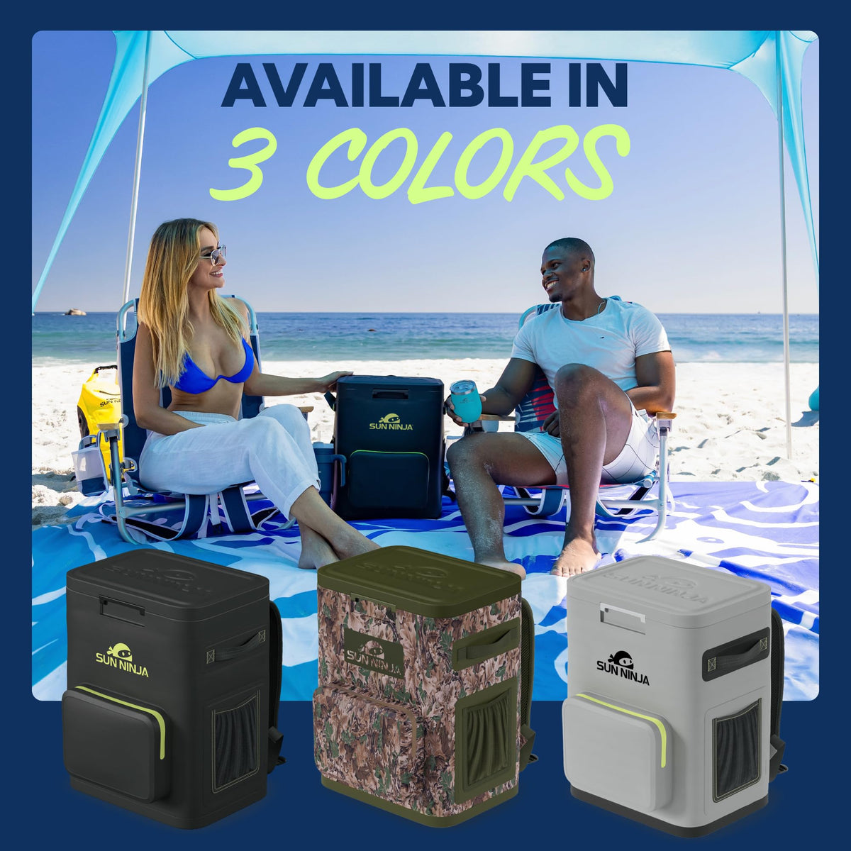 Waterproof Backpack Cooler by SUN NINJA