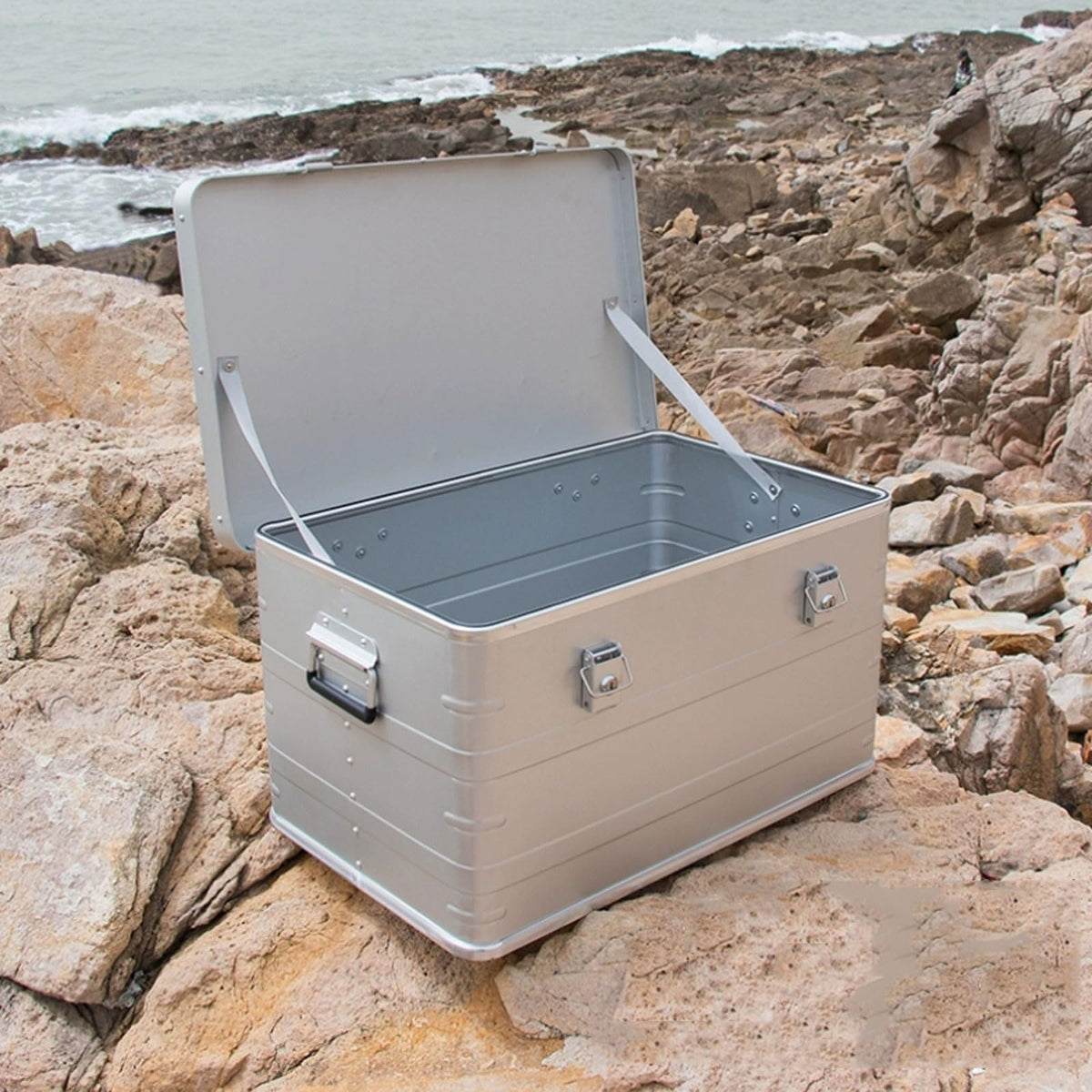 Lockable Aluminum Camping Storage Box