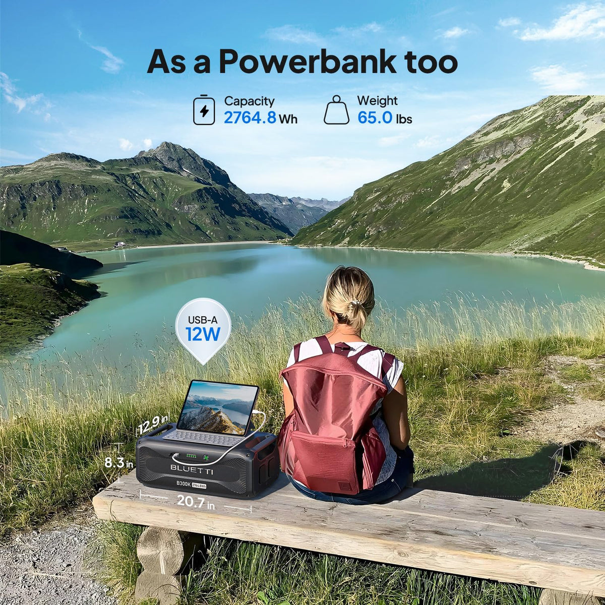 BLUETTI Solar Generator Apex 300, 2764.8Wh LFP Battery Backup