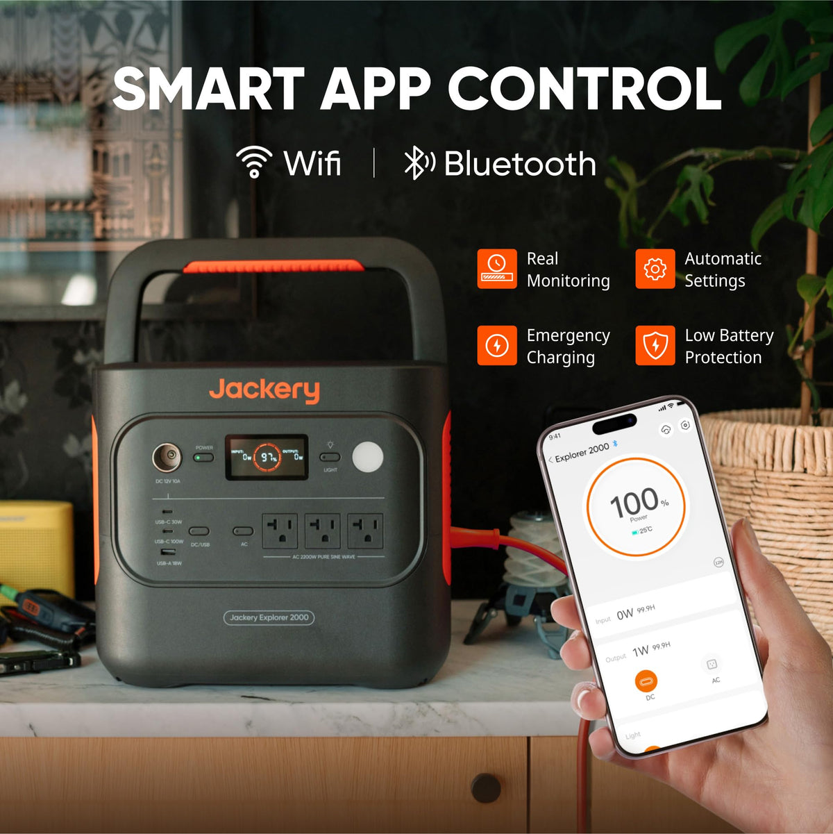 2042Wh LiFePO4 Portable Power Station