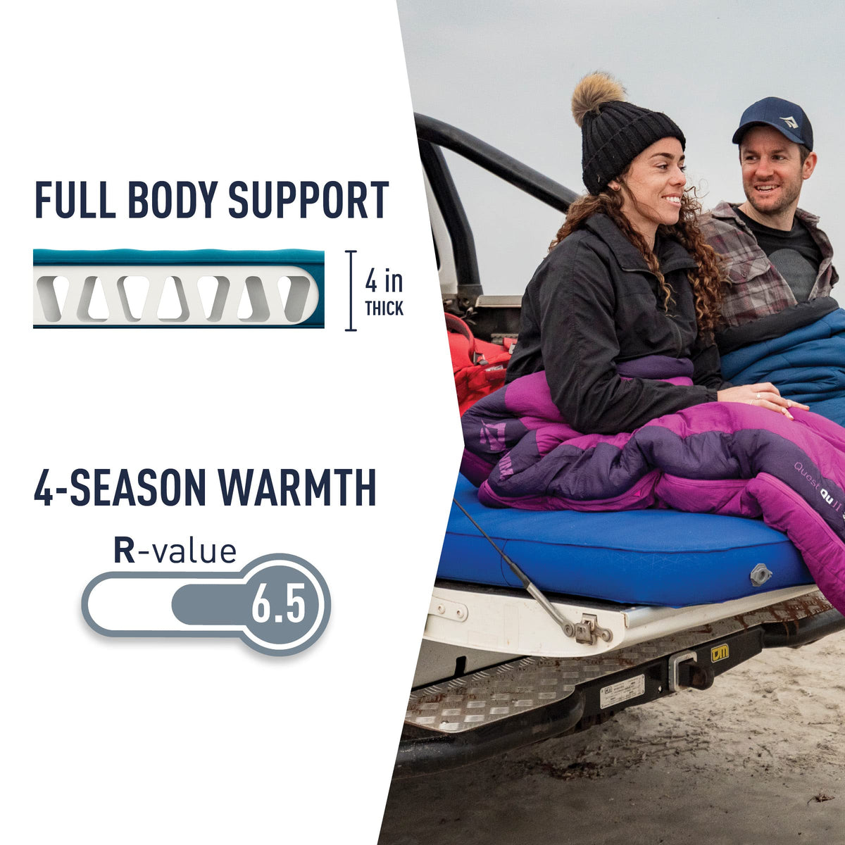 Sea to Summit Comfort Deluxe Self-Inflating Foam Double Sleeping Pad