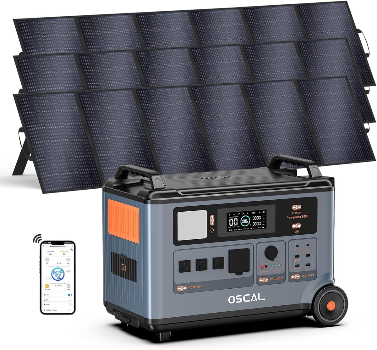 PowerMax 6000,6000W Solar Generator, Home 02