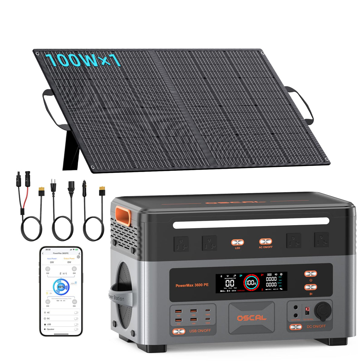 PowerMax 3600 PE Portable Power Station 02