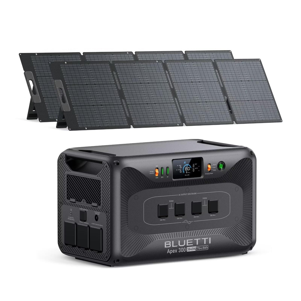 BLUETTI Solar Generator Apex 300, 2764.8Wh LFP Battery Backup