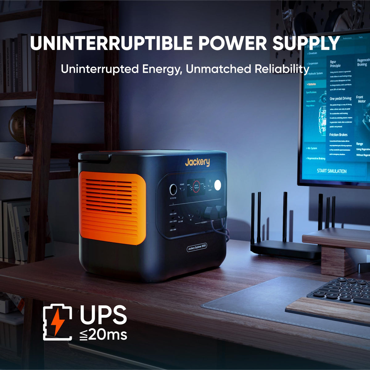 2042Wh LiFePO4 Portable Power Station