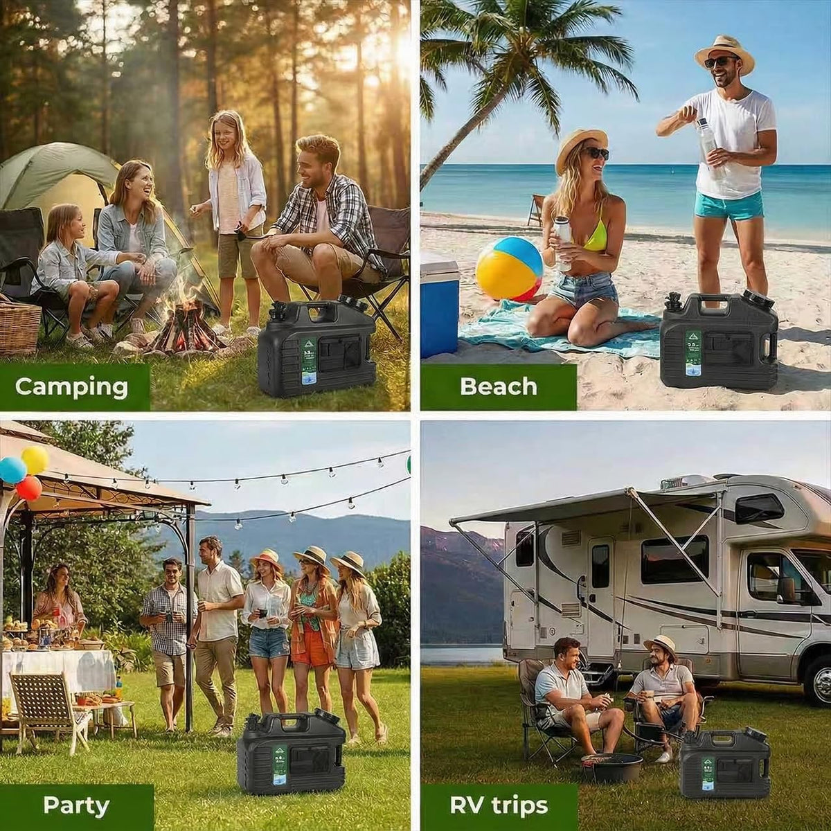 Portable Camping Water Jug with Spigot