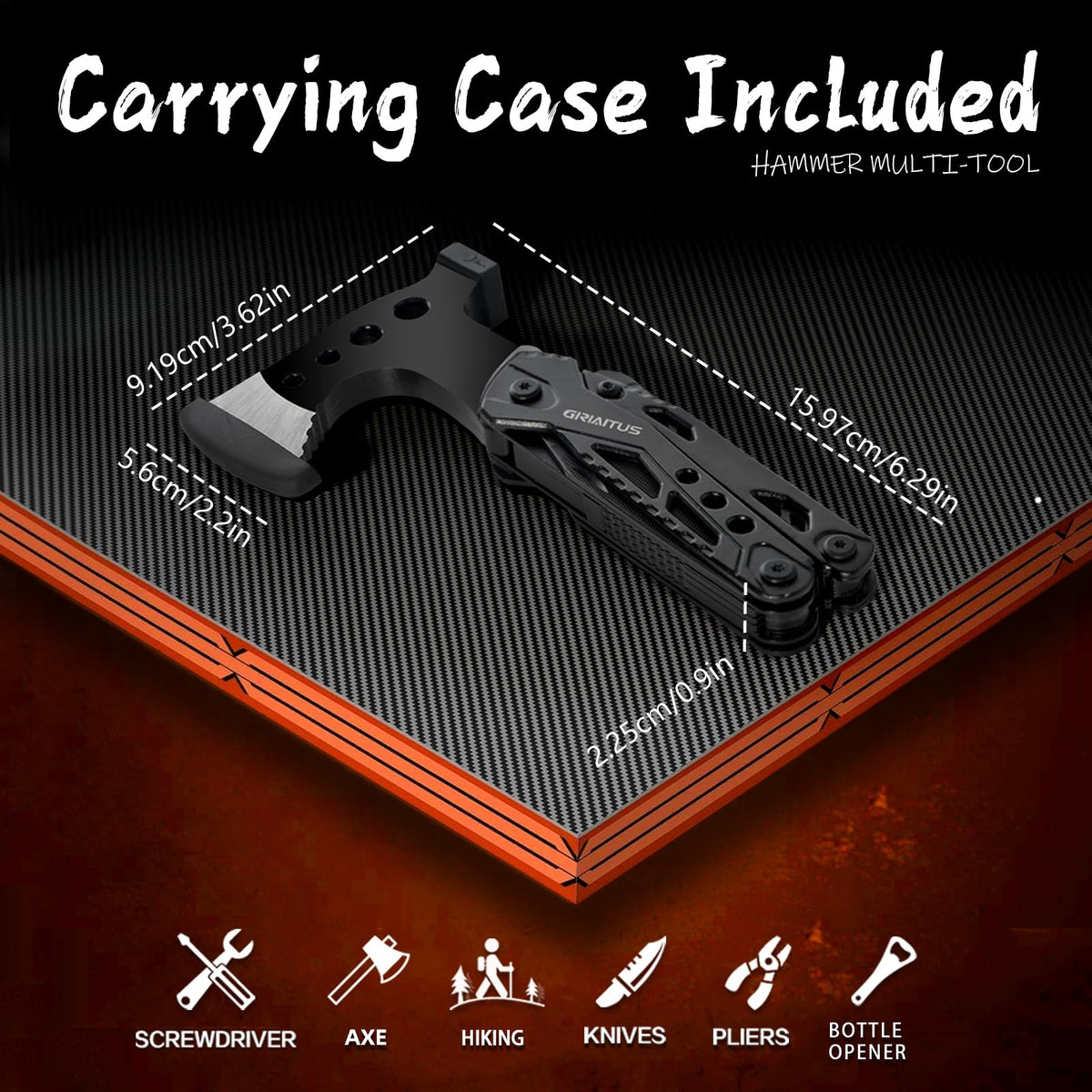 16-in-1 Camping Survival Multitool